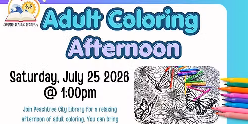Adult Coloring Afternoon