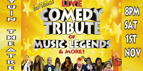 Baby Boomers Live Comedy Tribute of Music Legends & More!