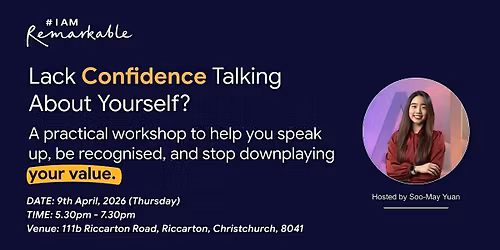 Build Confidence in Talking About Yourself | I\u2019m Remarkable Workshop