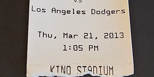 Los Angeles Dodgers at Chicago Cubs at Sloan Park
