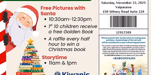 Valpo Noon Kiwanis Book Fair at Barnes & Noble
