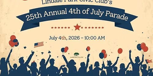 Lindale Park's 25th Annual - 4th of July Parade!