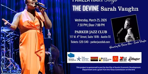 Pamela Hart Sings Sarah Vaughn