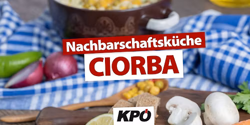 Nachbarschaftsk\u00fcche im Volkshaus \u201cCiorba\u201d