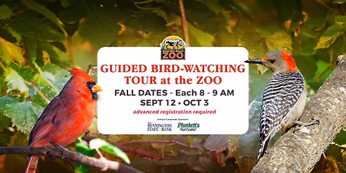Guided Bird Watching Tour at the Zoo