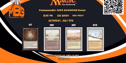 July 11th MBG Mox Diamond Event