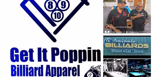 Fast Eddie's 3rd Annual "Get It Poppin" at Peninsula Billiards \ud83c\udfb1 ball shootout!