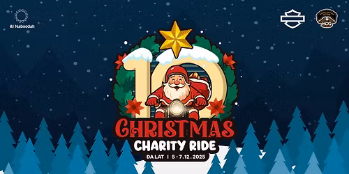 Christmas Charity Ride 2025 | 5 - 7\/12: H\u00e0nh tr\u00ecnh lan t\u1ecfa y\u00eau th\u01b0\u01a1ng m\u00f9a Gi\u00e1ng Sinh