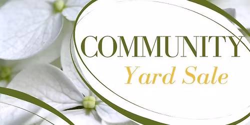 Indoor Community Yard Sale
