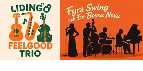Torsdagspub med Liding\u00f6 Feelgood Trio & Fyra Swing och en Bossa Nova