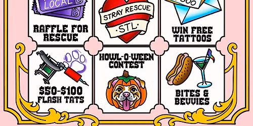 Cherished Tattoo Grand Open House for Stray Rescue STL!