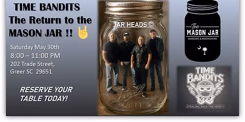 TIME BANDITS RETURN to THE JAR!
