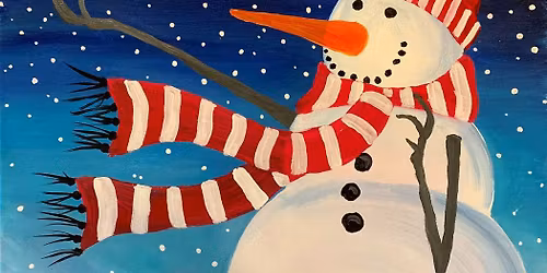 Paint and Sip: Snowfall Smiles