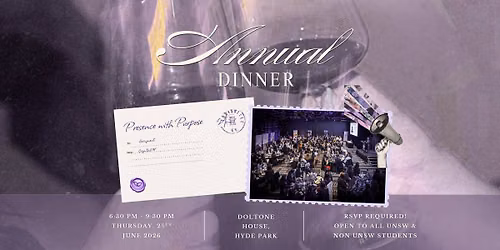 Annual Dinner 2026