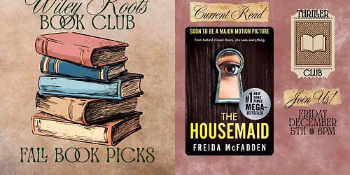 Wiley Roots Book Club - Thriller Club