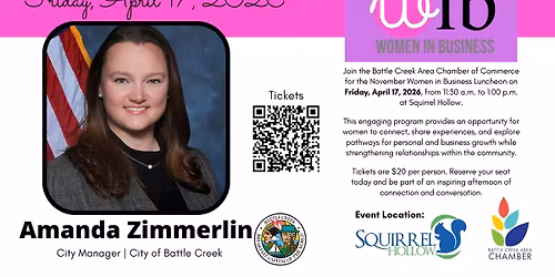 Women in Business Luncheon | Amanda Zimmerlin