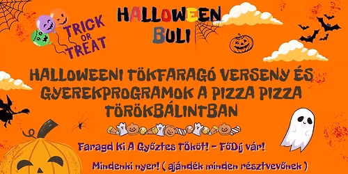Halloween T\u00f6kfarag\u00f3 verseny \u00e9s gyerekprogramok