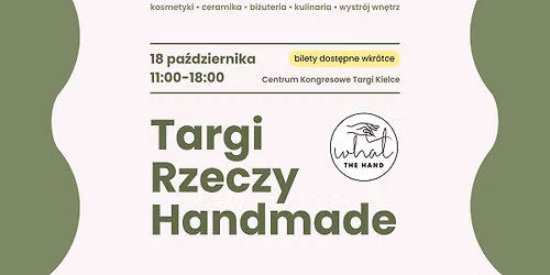 2. Targi Rzeczy Handmade w Kielcach