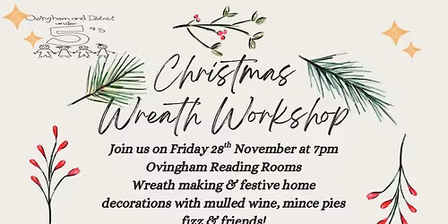 Festive Christmas Wreath and home decoration making