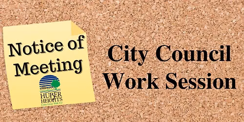 City Council Work Session