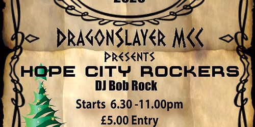 Dragonslayers Christmas Rock Night