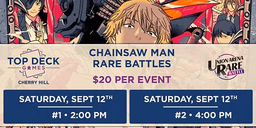 Union Arena Rare Battle -Chainsaw Man