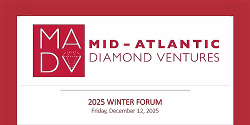 Mid-Atlantic Diamond Ventures - Winter Forum