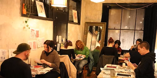 Monoprinting Workshop @ Pink Moon