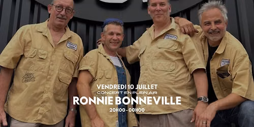 CONCERT LIVE \/\/ RONNIE BONNEVILLE \/\/ MOREX CUSTOM HOUSE