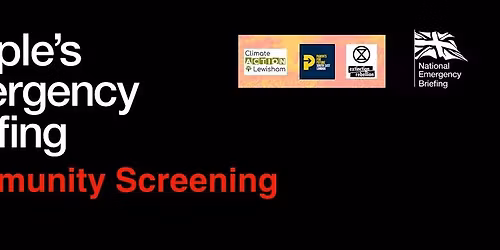 National Emergency Briefing film screening