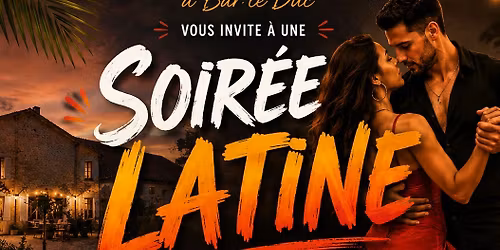 SOIREE LATINE AVEC INITIATION BACHATA