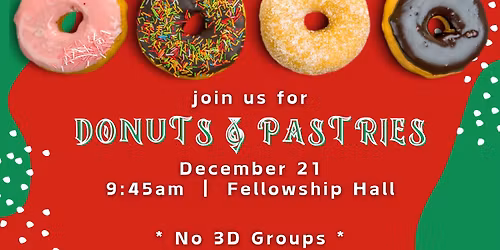 Refreshments - 9:45 | Worship -10:30