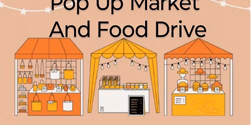 Vintage and Handmade Pop-up Market & Food Drive