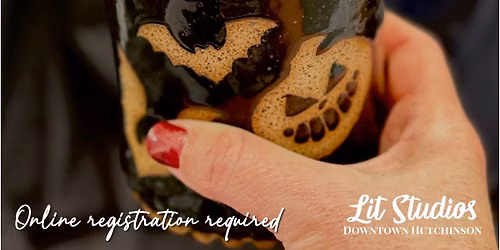 Halloween Travel Tumbler Clay Handbuilding Workshop