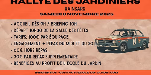 Rallye Cartographique des Jardiniers