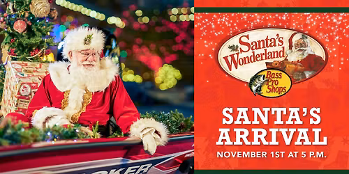 Santa's Arrival at Bass Pro Shops East Hartford