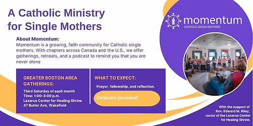 Momentum Catholic Single Mothers Ministry