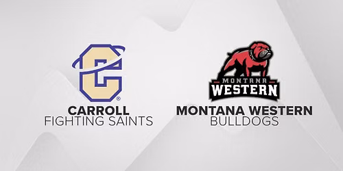 Carroll College Fighting Saints vs. Montana Western Bulldogs
