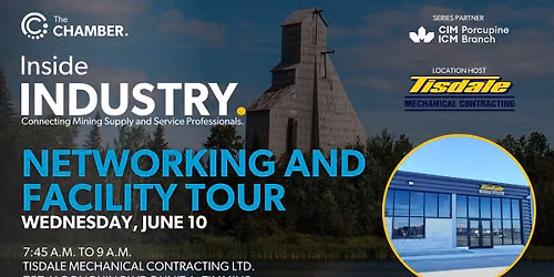 Inside Industry at Tisdale Mechanical Contracting Ltd.