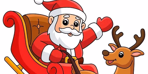 Santa visits Galgate 2025