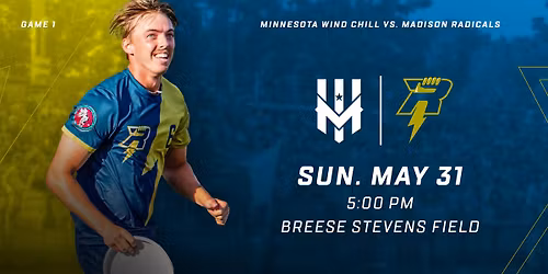 Home Opener Madison Radicals vs Minnesota Wind Chill 