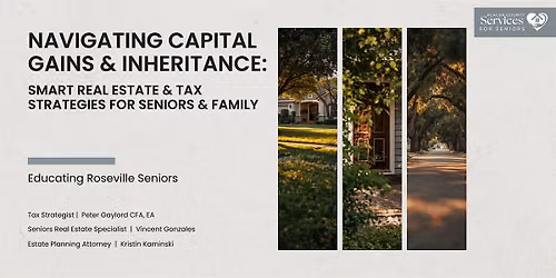 Navigating Capital Gains & Inheritance: Senior's Property & Tax Strategy