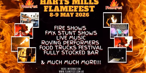 FlameFest -  Harts Mill, Port Adelaide — Hart's Mill