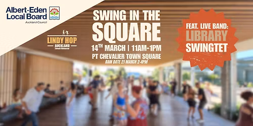 Swing in the Square - Pt Chevalier - Live Band!