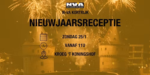 Nieuwjaarsreceptie N-VA Kortrijk