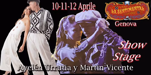 Milonga Stage e Show con Ayelen y Martin