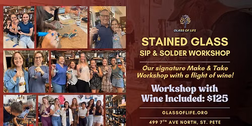 Sip & Solder Friday Night Workshop