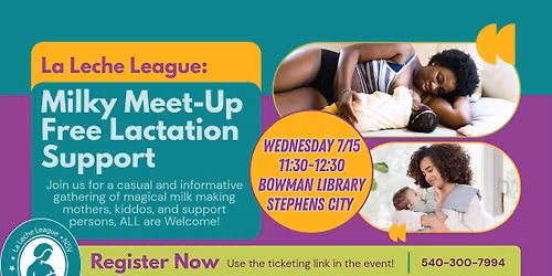 La Leche League Milky Meet-up (free lactation support!)