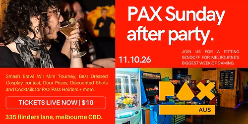 PAX Sunday After Party | Bartronica