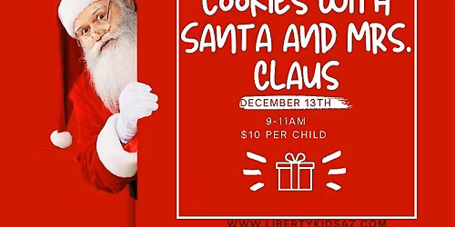 Cookies with Santa & Mrs. Claus